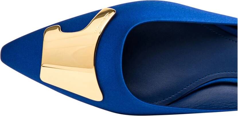 Santoni Ballerinas Blauw Dames