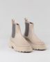 Santoni Stijlvolle Beatles laarzen van leer Beige Dames - Thumbnail 3