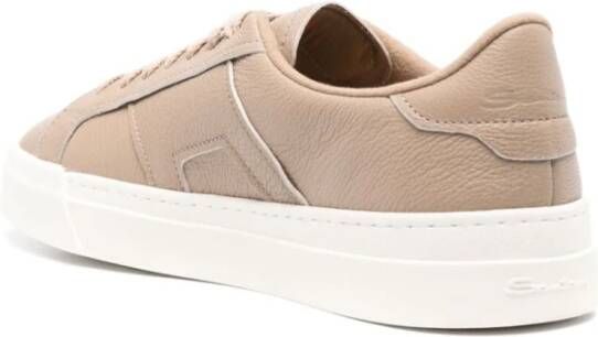 Santoni Beige Sneakers Beige Heren