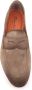 Santoni Beige Suède Loafer Goodyear Constructie Beige Heren - Thumbnail 5