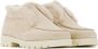 Santoni Beige Suède Loafers Laarzen Beige Dames - Thumbnail 2