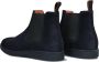 SANTONI Boots Heren 18588 Maat: 44 Materiaal: Leer Kleur: Blauw - Thumbnail 3