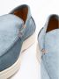 Santoni Blauwe Botanist Loafers Blue Heren - Thumbnail 5