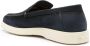 Santoni Blauwe Casual Gesloten Loafers Blue Heren - Thumbnail 3