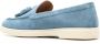 Santoni Blauwe Casual Gesloten Loafers met Rubberen Zool Blue Dames - Thumbnail 3