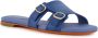 Santoni Blauwe Kalfsleren Schoenen Blue Dames - Thumbnail 2