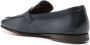 Santoni Blauwe Leren Band Hak Sandaal Black Heren - Thumbnail 3