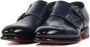 SANTONI Nette Schoenen Heren Carter 11652 Maat: 46 Materiaal: Leer Kleur: Blauw - Thumbnail 2