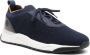 Santoni Blauwe Mesh Sneakers Blue Heren - Thumbnail 4