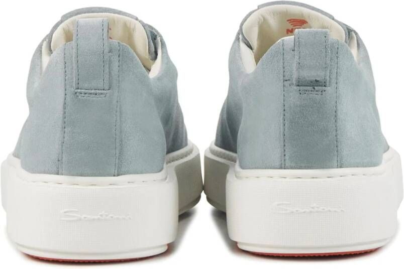 Santoni Blauwe Sneakers Blue Dames