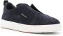 Santoni Blauwe Victor Sneakers Blue Heren - Thumbnail 2