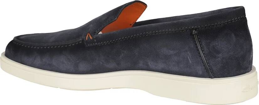 Santoni Botanist Stijlvolle Schoenen Blue Heren