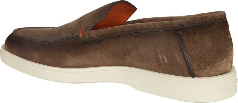 Santoni Botanist Stijlvolle Schoenencollectie Brown Heren