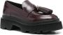 Santoni Bourgondisch Kalfsleer Loafers Kwastjes Red Dames - Thumbnail 2