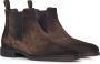 Santoni Bruine Chelsea Enkellaarzen Elegante Stijl Brown Heren - Thumbnail 8