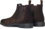 Santoni Bruine Chelsea Enkellaarzen Elegante Stijl Brown Heren - Thumbnail 9