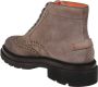 Santoni Bruine Enkellaarzen voor Mannen Aw22 Brown Heren - Thumbnail 3