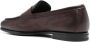 Santoni Bruine Penny Slot Shearling Loafers Brown Heren - Thumbnail 3