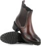 Santoni Bruine Platte Brogue Chelsea Schoenen Brown Dames - Thumbnail 2