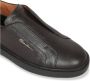 Santoni Bruine Sneakers Verhoog Stijl Comfort Brown Heren - Thumbnail 4