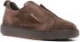 Santoni Bruine Sneakers Verhoog Stijl Comfort Brown Heren - Thumbnail 4