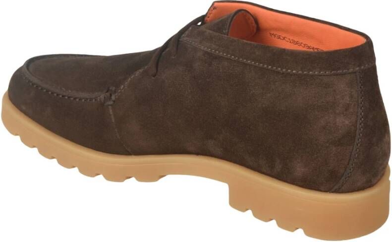 Santoni Platte Schoenen Collectie Bruin Heren