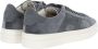 SANTONI Lage Sneakers Heren Velvet Sneaker Maat: 43 Materiaal: Velvet Kleur: Blauw - Thumbnail 5