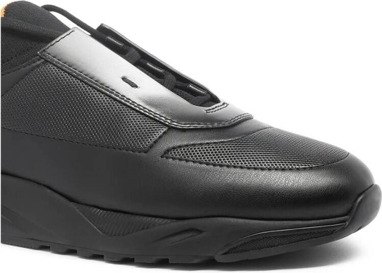 Santoni Casual Sneakers voor Dagelijks Gebruik Black Heren