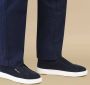 Santoni Victor-sey Loafer in Donkerblauw Suède Blue Heren - Thumbnail 12