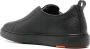 Santoni Casual Zwarte Leren Sneakers Black Heren - Thumbnail 3