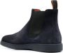 Santoni Suede Chelsea Laarzen voor Heren Blauw Heren - Thumbnail 3