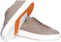 Santoni Cleanicon Sneakers Beige Lavendel Birds Eye Patroon Beige Heren - Thumbnail 4