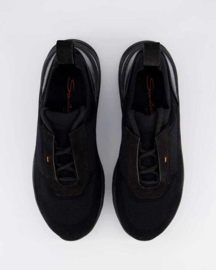 Santoni Dames Lady Sneaker Black Dames