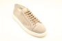 Santoni Derby Suède Lage Top Sneaker Beige Heren - Thumbnail 2