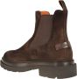 Santoni Donkerbruine Heren Blokkade Schoenen Brown Heren - Thumbnail 3