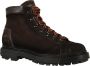 Santoni Donkerbruine Leren Schoenen Brown Heren - Thumbnail 2