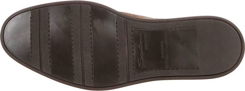 Santoni Draken Instaploafers Brown Heren