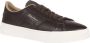 Santoni Dubbele Gesp Sneakers Brown Heren - Thumbnail 2