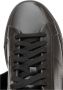 Santoni Dubbele Gesp Zwarte Sneaker Black Heren - Thumbnail 10