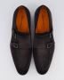 Santoni Dubbele Monk Strap Schoenen Brown Heren - Thumbnail 3