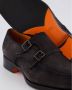 Santoni Dubbele Monk Strap Schoenen Brown Heren - Thumbnail 5