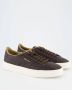 Santoni Eco Kashmere Sneaker voor Heren Brown Heren - Thumbnail 4