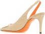 Santoni Elegant Slingback Pumps Beige Dames - Thumbnail 3