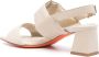 Santoni Elegante Beige Leren Pumps Beige Dames - Thumbnail 3