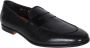 Santoni Zwarte Loafer Schoenen voor Mannen Black Heren - Thumbnail 5