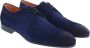 Santoni Heren Classic Listo Lace Up Blue Heren - Thumbnail 4