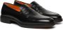 Santoni Heren leren Easy loafer Black Heren - Thumbnail 4