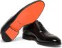 Santoni Heren leren Oxford schoen Black Heren - Thumbnail 3