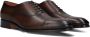 Santoni Heren Leren Veterschoenen Brown Heren - Thumbnail 2