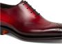 Santoni Heren Oxford brogue Red Heren - Thumbnail 4